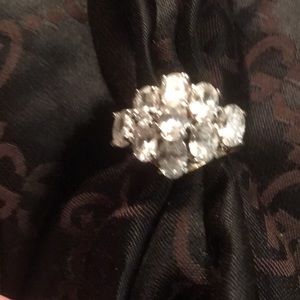 Vintage EDCO 14k plated cocktail ring